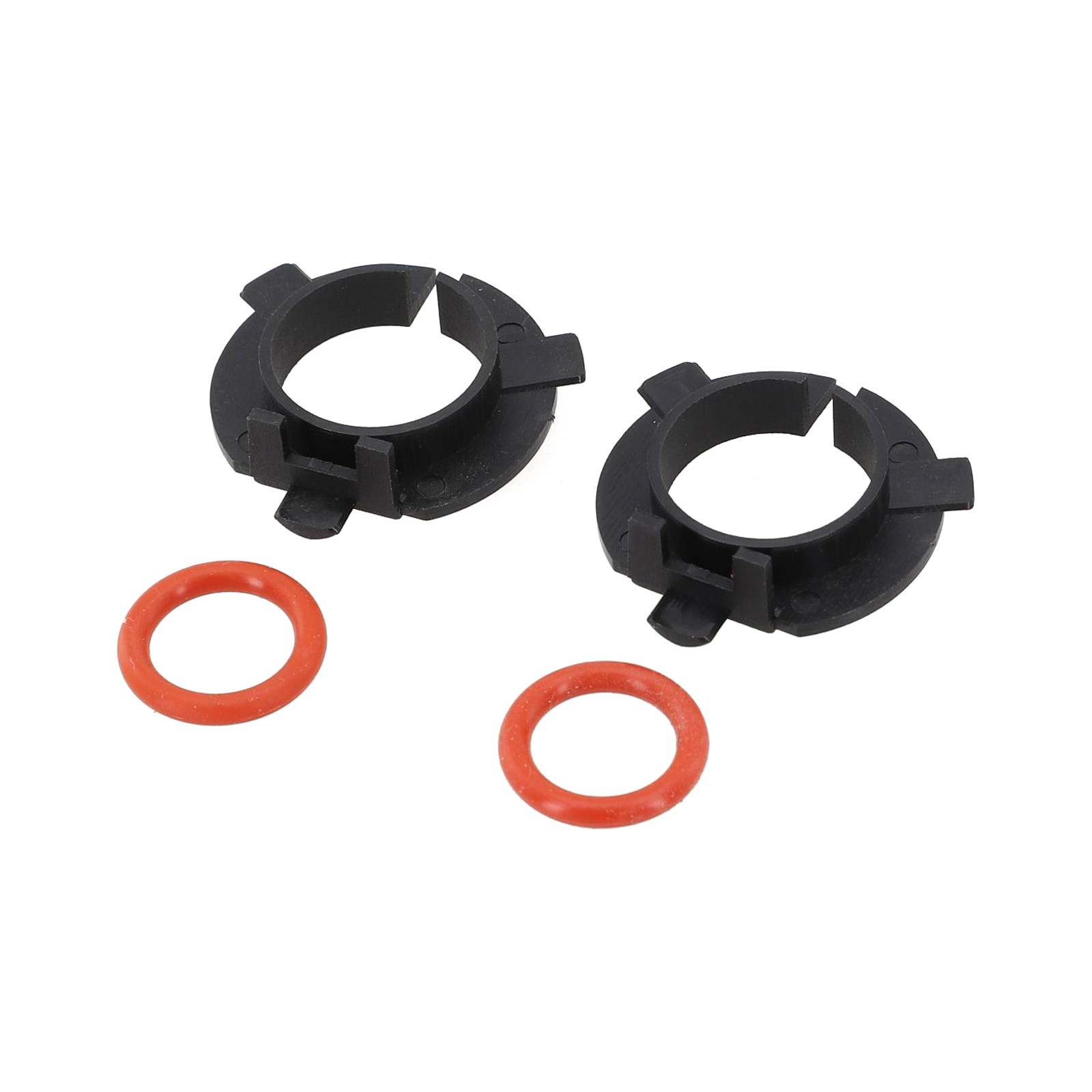 Headlight Holder H7 LED Black Bulb Holder Front Replaces Retainer 2pcs - Picture 7 of 12