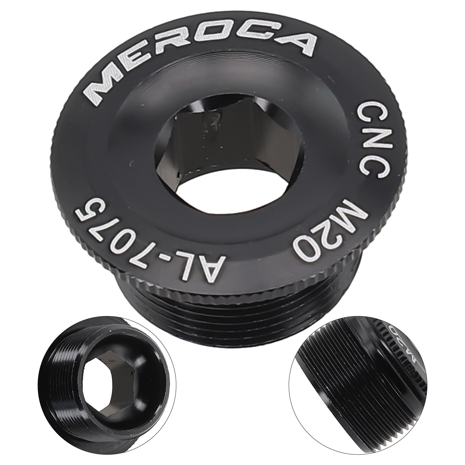 Road Bike Aluminum Alloy Crank Arm Fixing Bolt Crank Cover Screws M18/M19/M20 - Picture 34 of 62
