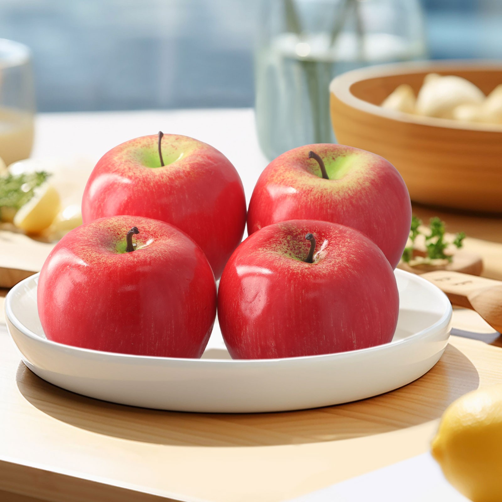 Kunststoff Obst K??nstlich Obst Party Rot Zuhause Gef?lscht Lebensmittel