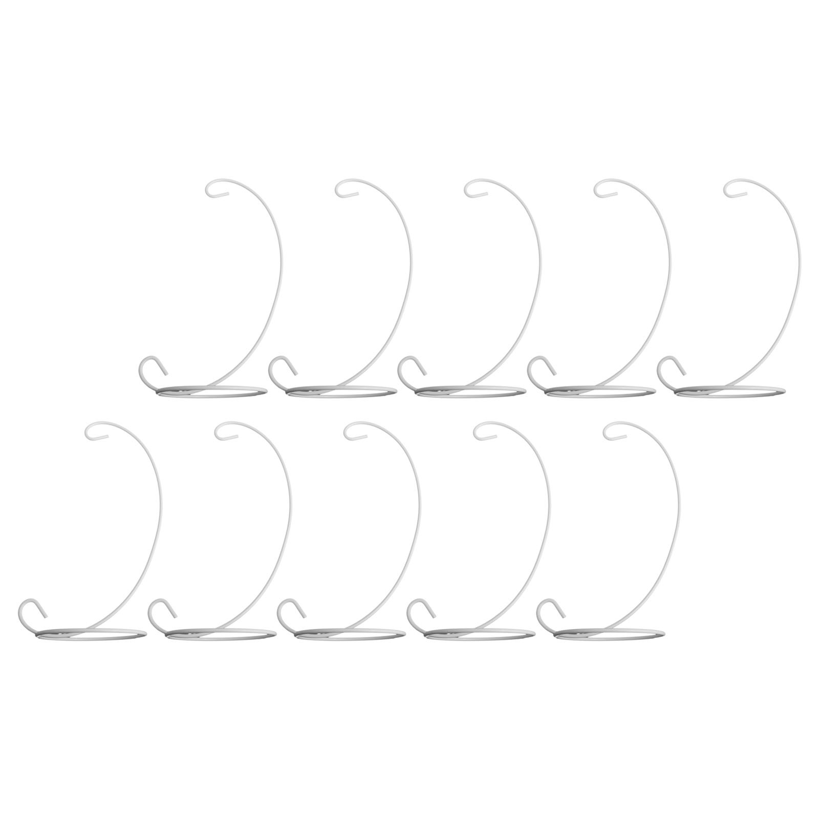Porte Boules De Noël Métal Forme L - 5/10 Emplacements - Neuf Sous Blister - Déco Noël
