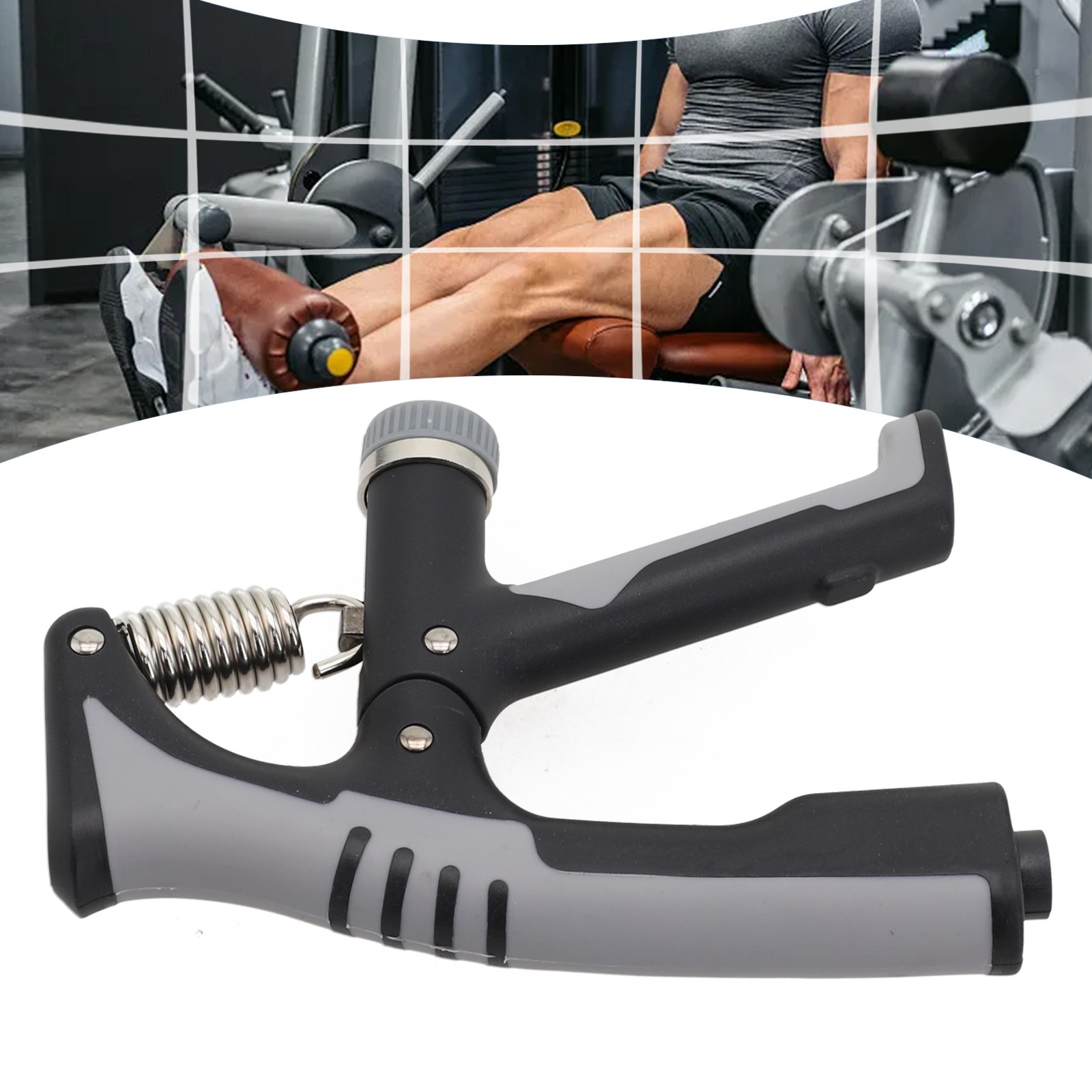 Adjustable Hand Grip Strengthener for Fitness Training 10 100kg Resistance