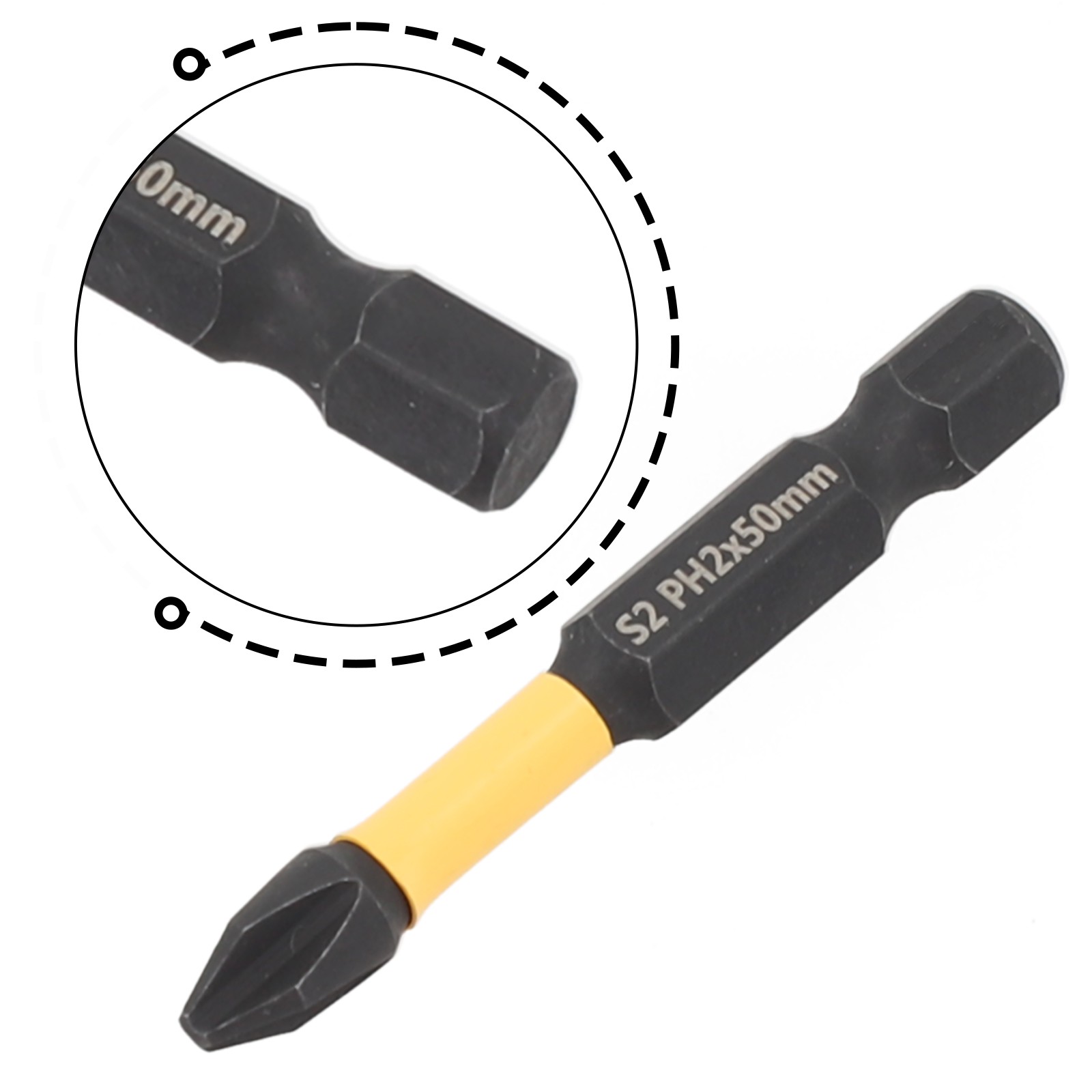 Jeu de tournevis électriques noir/jaune embouts hexagonaux traités thermiqueme - Picture 17 of 51