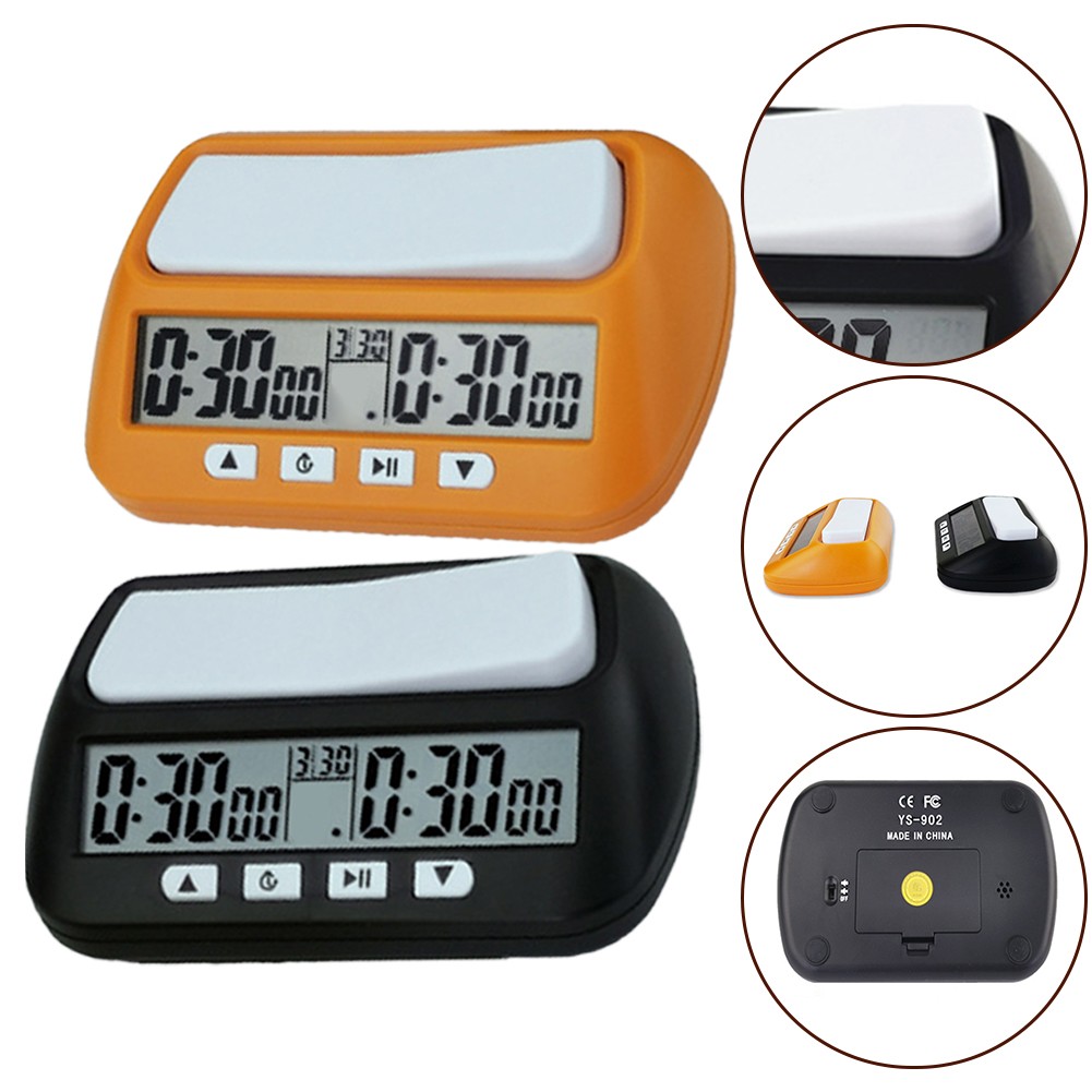 3in1 Multipurpose Chess Timer Portable and Energy saving Digital Clock - Picture 23 of 36