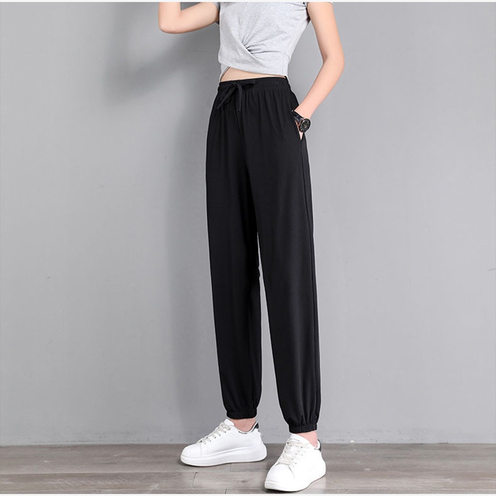 Women's Sport Joggers with Pockets and Quick Dry Fabric for Gym Workout - Picture 14 of 15