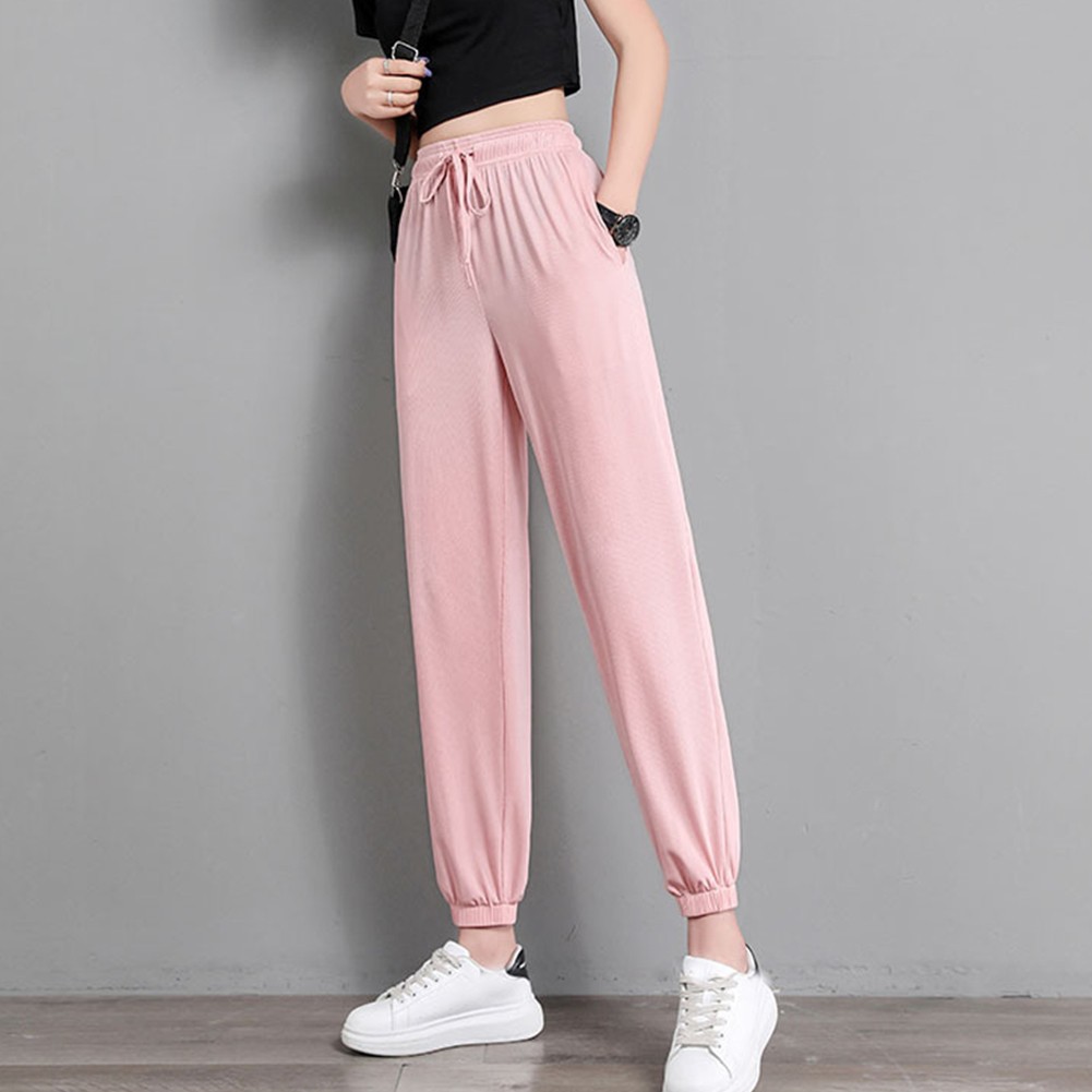 Women's Sport Joggers with Pockets and Quick Dry Fabric for Gym Workout - Picture 13 of 15