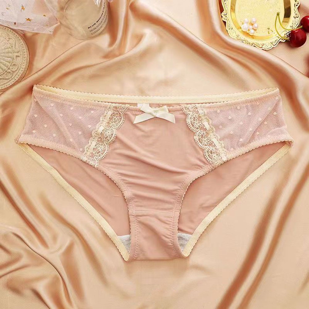 Underwear Underwear High Stretch Ice Silk Lace Ladies Autumn Breathable - Picture 16 of 16