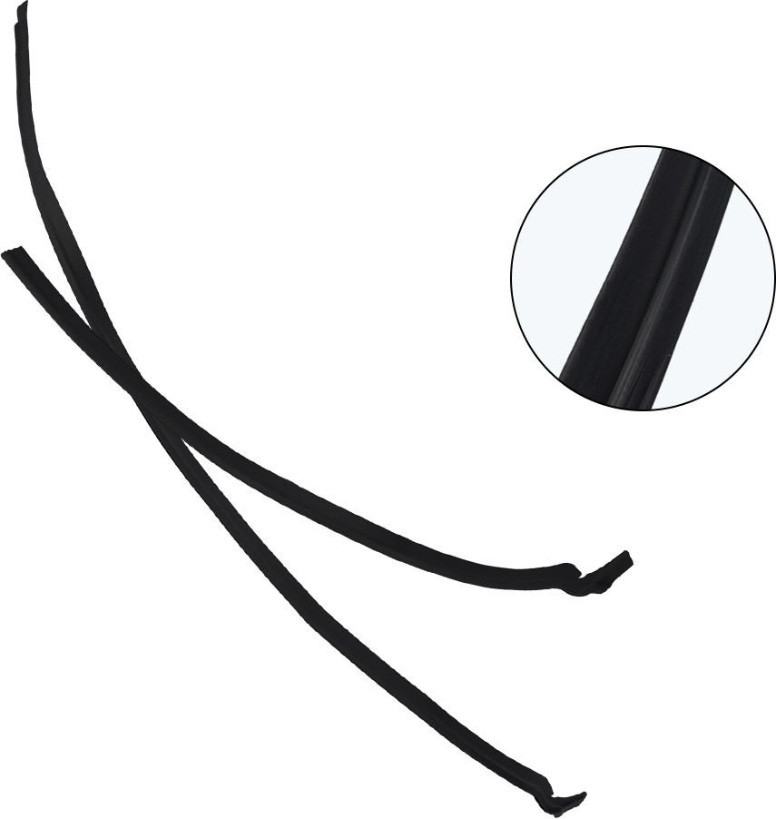 Windshield Cowl Cover Seal Trim For Mini Cooper R55 R56 R57 2007-2015 - LHD Black
