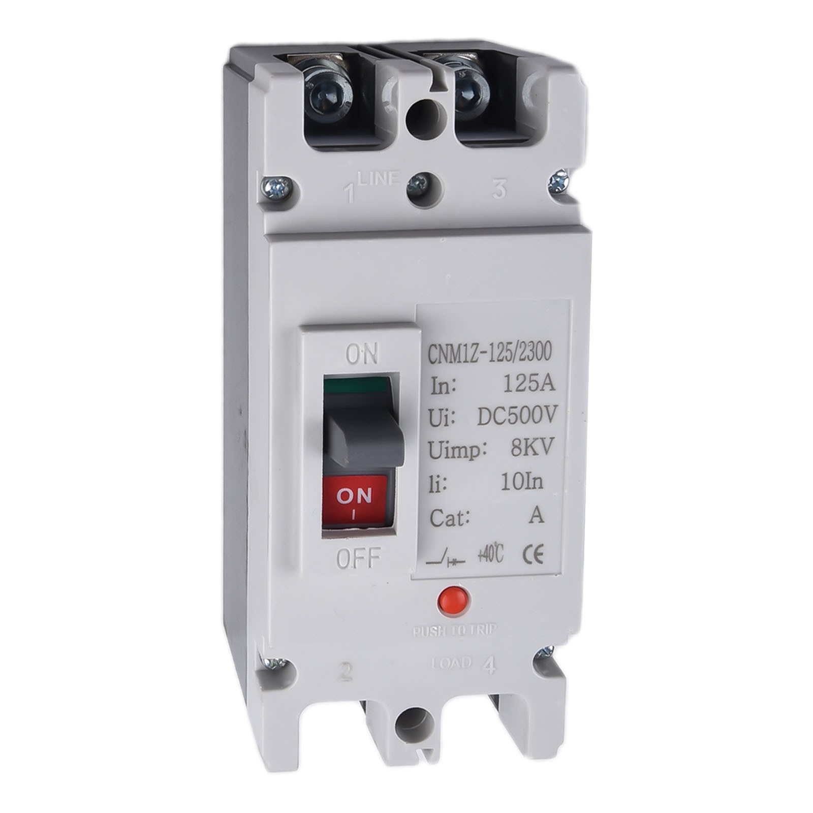 Breaker DC Circuit Breaker Manual Molded Case Circuit Breaker PV System MCCB New - Picture 37 of 60