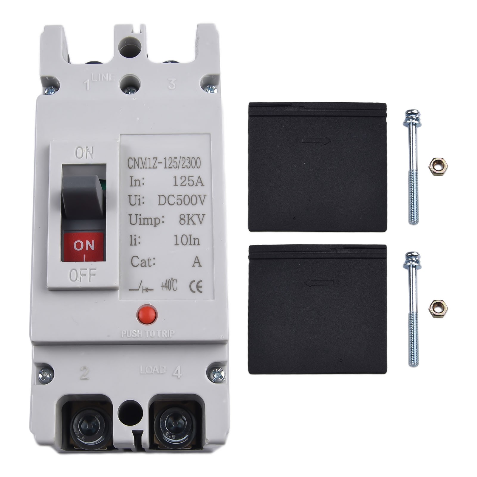 Breaker DC Circuit Breaker Manual Molded Case Circuit Breaker PV System MCCB New - Picture 38 of 60