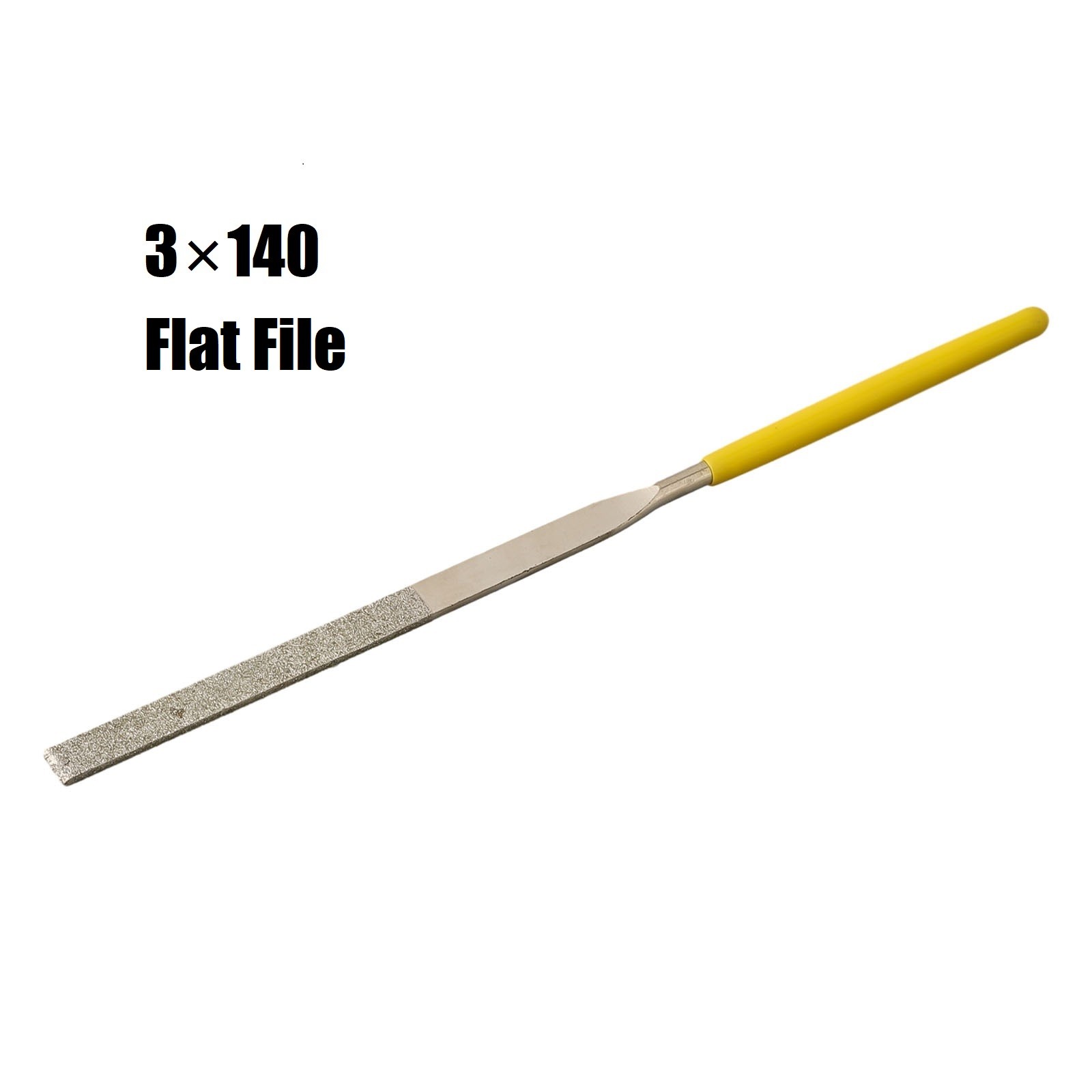 Hardened Steel Metal Stone Grinding Flat Needle Jewelry Polishing Use On Item - Picture 13 of 20