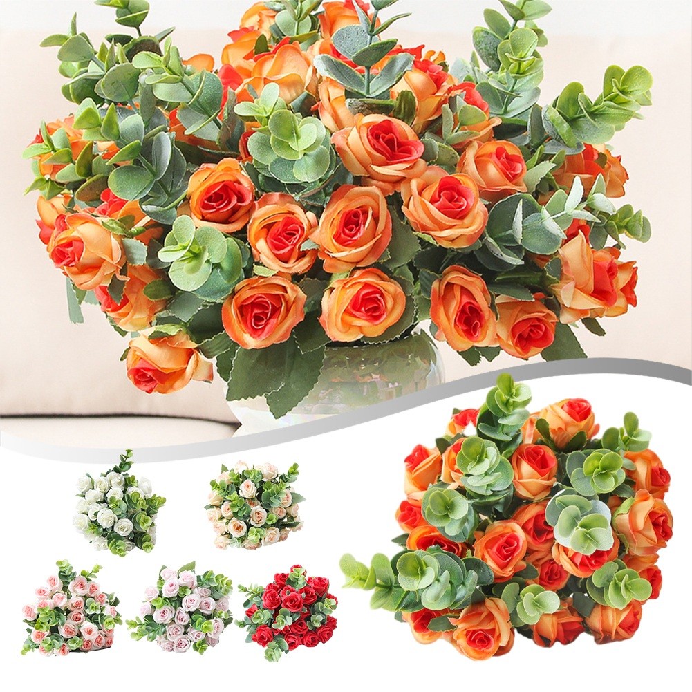 Nuovissima pianta artificiale fiore di seta fiore artificiale per arredamento so - Foto 21 di 48