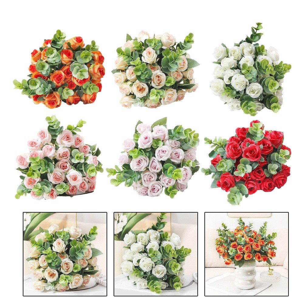 Nuovissima pianta artificiale fiore di seta fiore artificiale per arredamento so - Foto 22 di 48