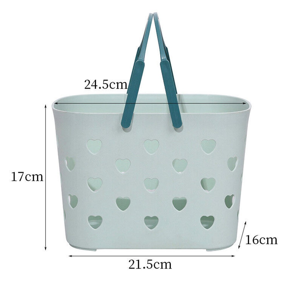 Functional Plastic Shower Tote with Handle for Storing Daily Essentials - Picture 17 of 27