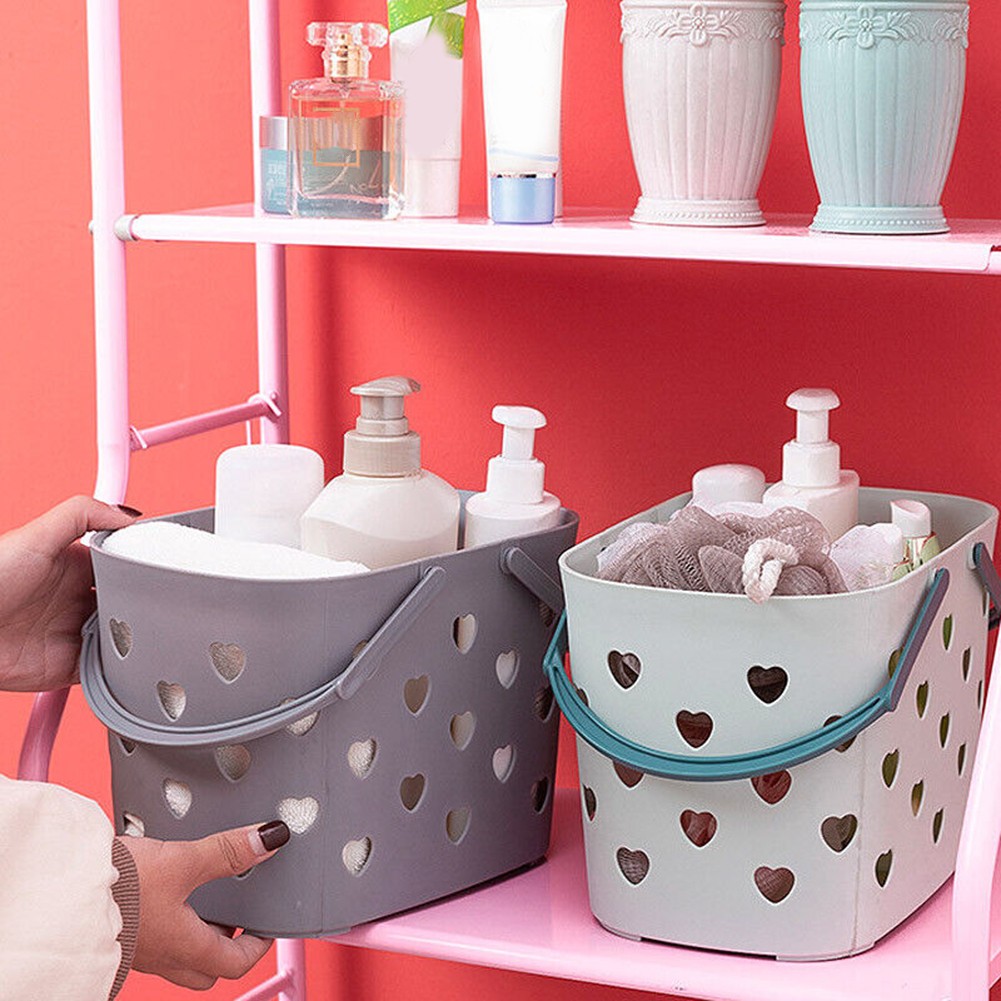 Functional Plastic Shower Tote with Handle for Storing Daily Essentials - Picture 19 of 27