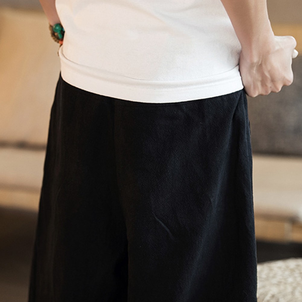 Sport Gym Yoga Baggy Drop crotch Pants Mens Casual Streetwear Trousers - Picture 14 of 44