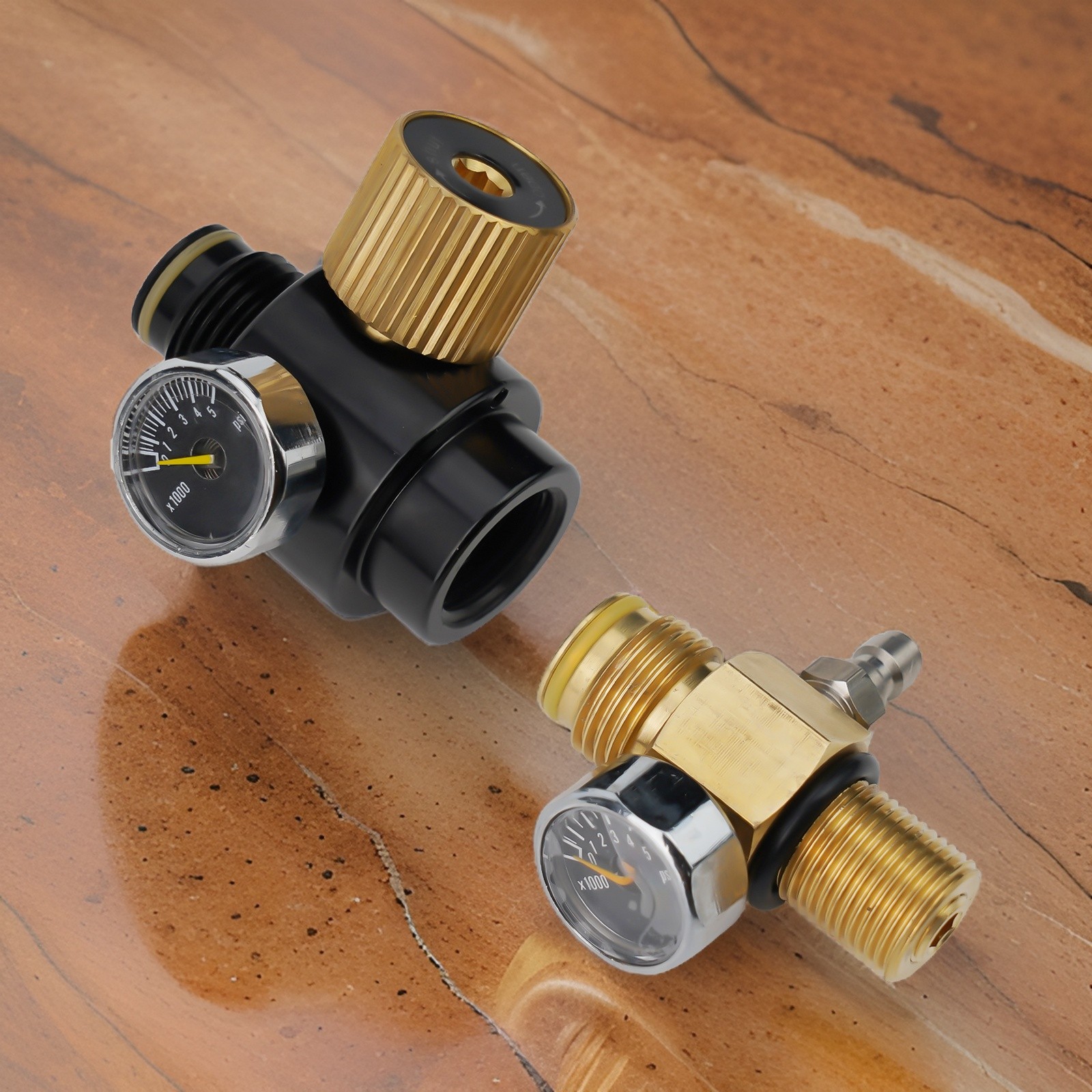 PCP-Paintball Air-Tank Cylinder Regulator Adjustable Pressure HPA Tank Pin-Valve - Picture 22 of 33