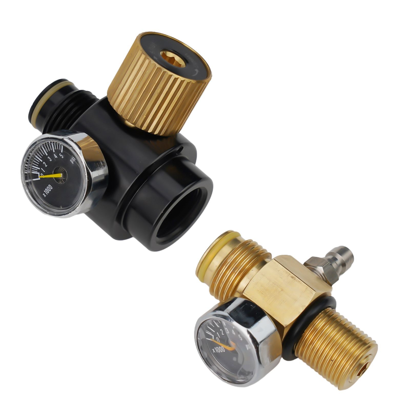 PCP-Paintball Air-Tank Cylinder Regulator Adjustable Pressure HPA Tank Pin-Valve - Picture 24 of 33