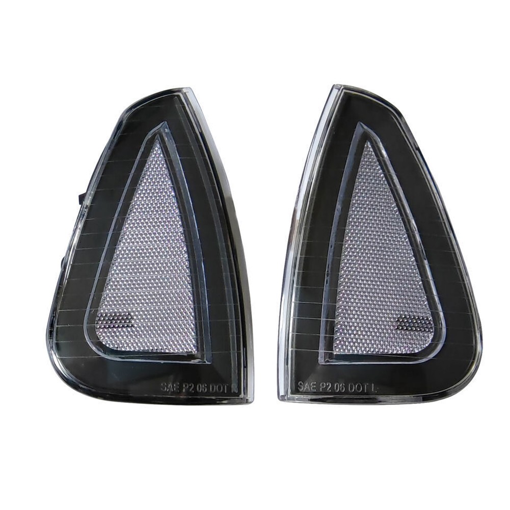 Car Front Turn Signal Light Side Marker Lamp Cover For Dodge Charger 2006?2010 - Foto 28 di 56