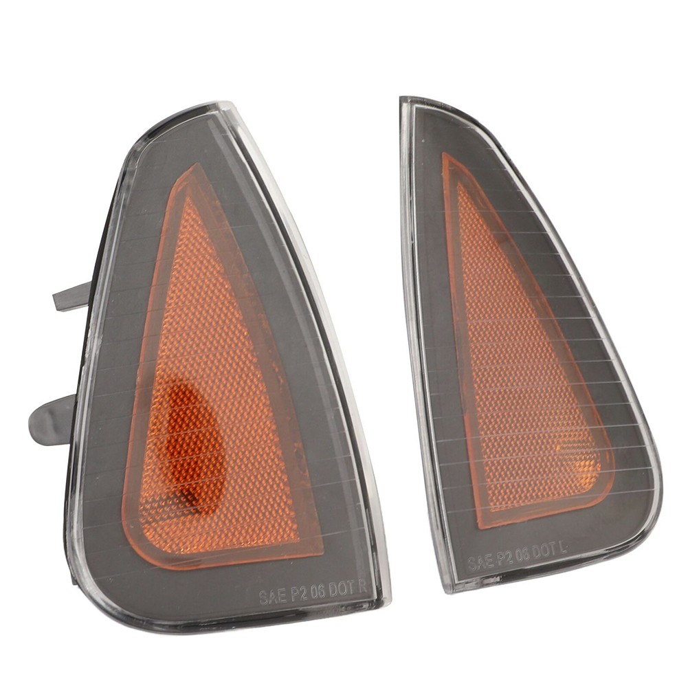 Car Front Turn Signal Light Side Marker Lamp Cover For Dodge Charger 2006?2010 - Foto 48 di 56