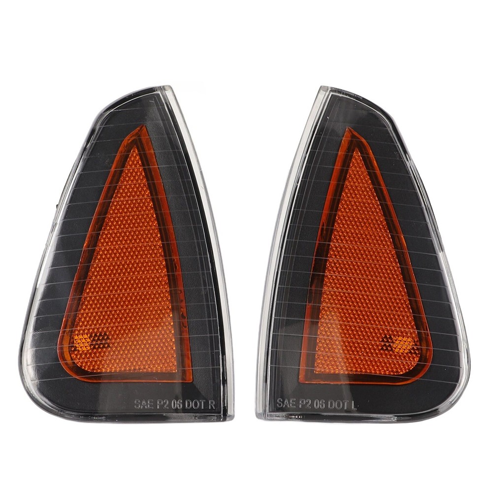 Car Front Turn Signal Light Side Marker Lamp Cover For Dodge Charger 2006?2010 - Foto 46 di 56