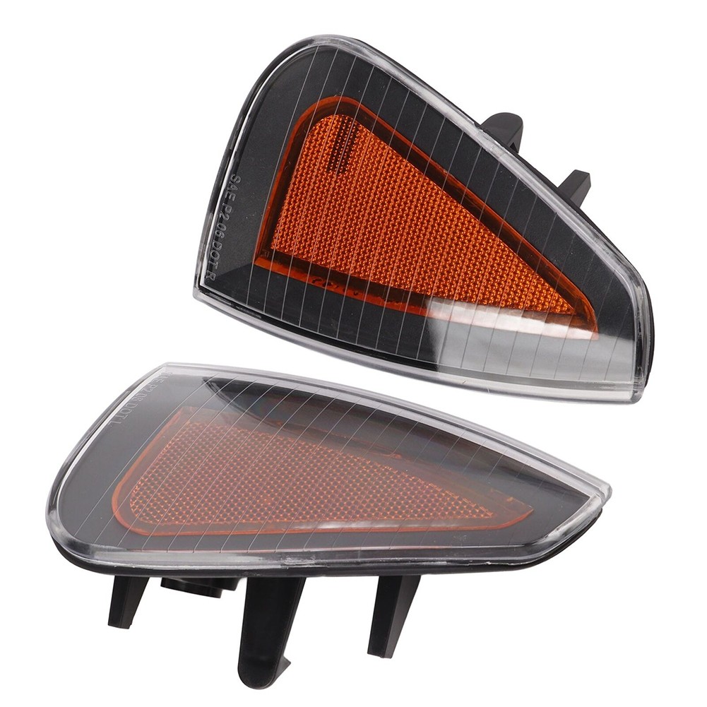 Car Front Turn Signal Light Side Marker Lamp Cover For Dodge Charger 2006?2010 - Foto 56 di 56