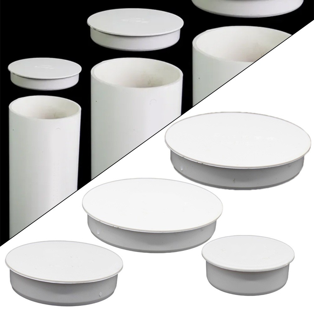 1X Pvc Pipe Cap Decor Cover Thickened 50-160Mm Inner Blocking Cap Sewer Pipe Insect Proof Pipe Cap Long-Lasting Use