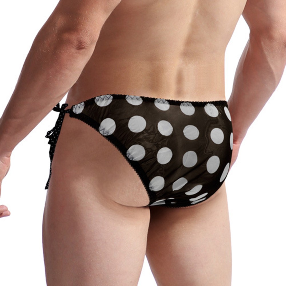 Calzoncillos Bragas Ropa Interior Lencería Diario Lunares Bolsa Sissy Tanga - Imagen 25 de 34