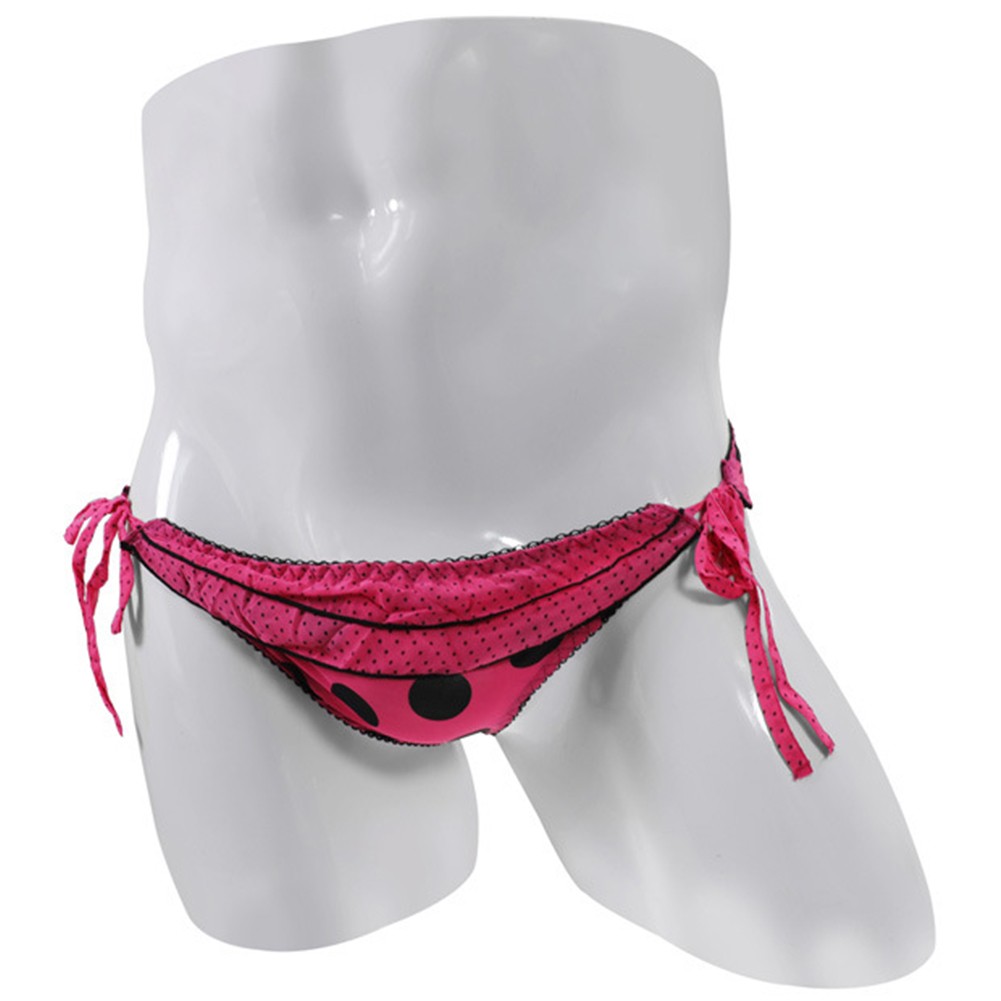 Calzoncillos Bragas Ropa Interior Lencería Diario Lunares Bolsa Sissy Tanga - Imagen 34 de 34