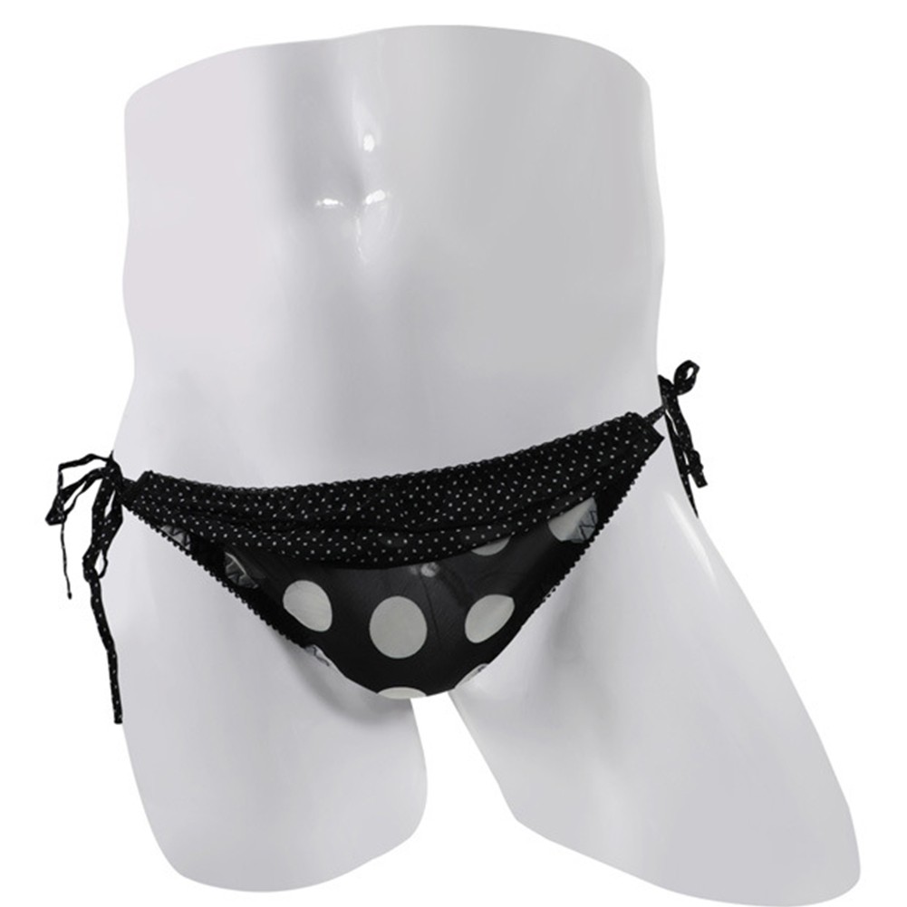 Calzoncillos Bragas Ropa Interior Lencería Diario Lunares Bolsa Sissy Tanga - Imagen 22 de 34
