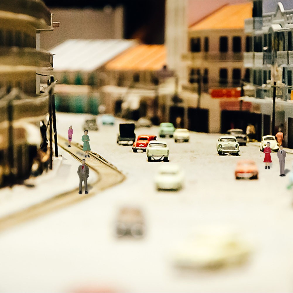 100Pcs Painted Figures :50 Scale People Model Trains Multicolor Passenger