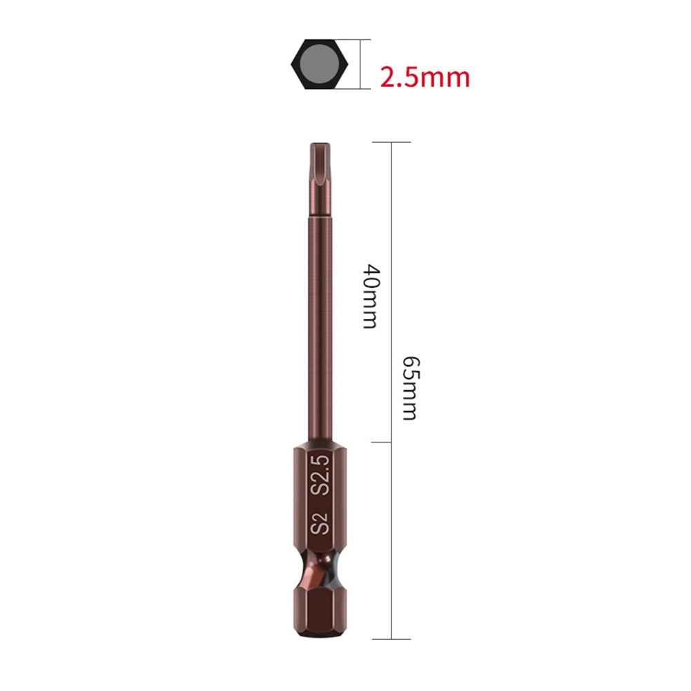 Efficient 7 Piece Alloy Steel Hex Screwdriver Bits Set with Magnetic Tips - Picture 39 of 43