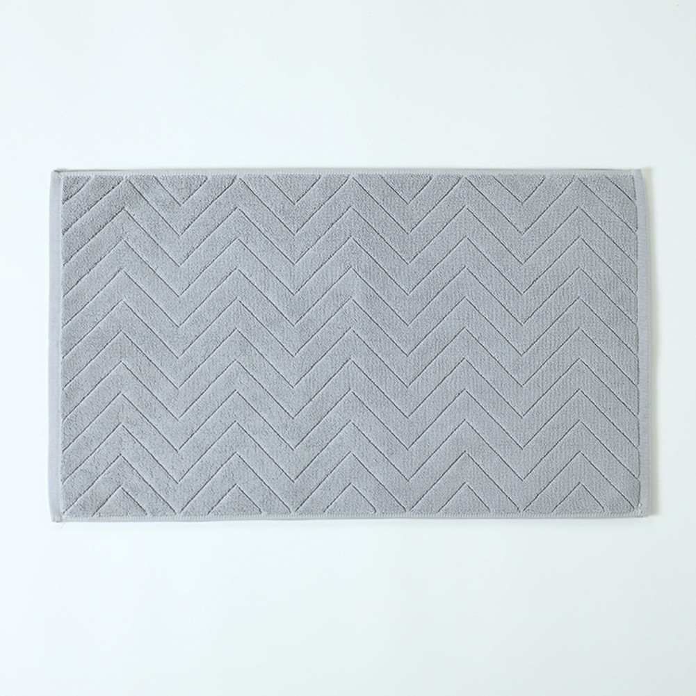 Absorbent and Non Slip Luxury Bath Mat Soft Cotton For Hotel SPA Shower - Picture 13 of 13
