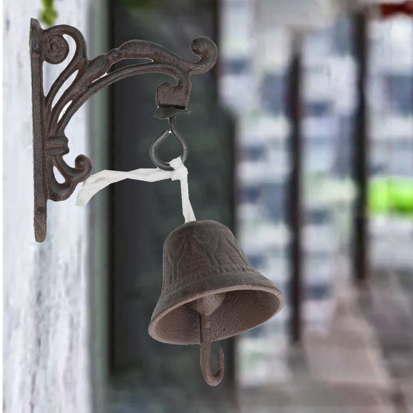 Porte de bienvenue oiseau décoration artistique en fer pour maison et jardin - Photo 34 sur 43