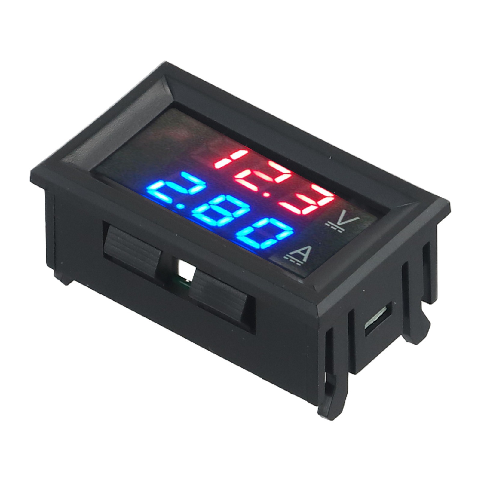 Dc 100V 10A Voltmeter Amperemeter Blau+ Rot LED Doppelt Digital Volt Amp-Meter - Bild 38 von 47