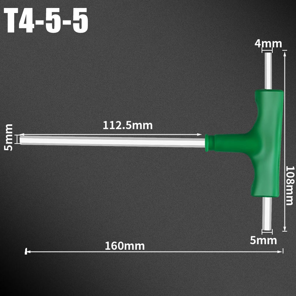 Multi purpose T shaped Wrench with Plastic Handle for Furniture Installation - Picture 16 of 30