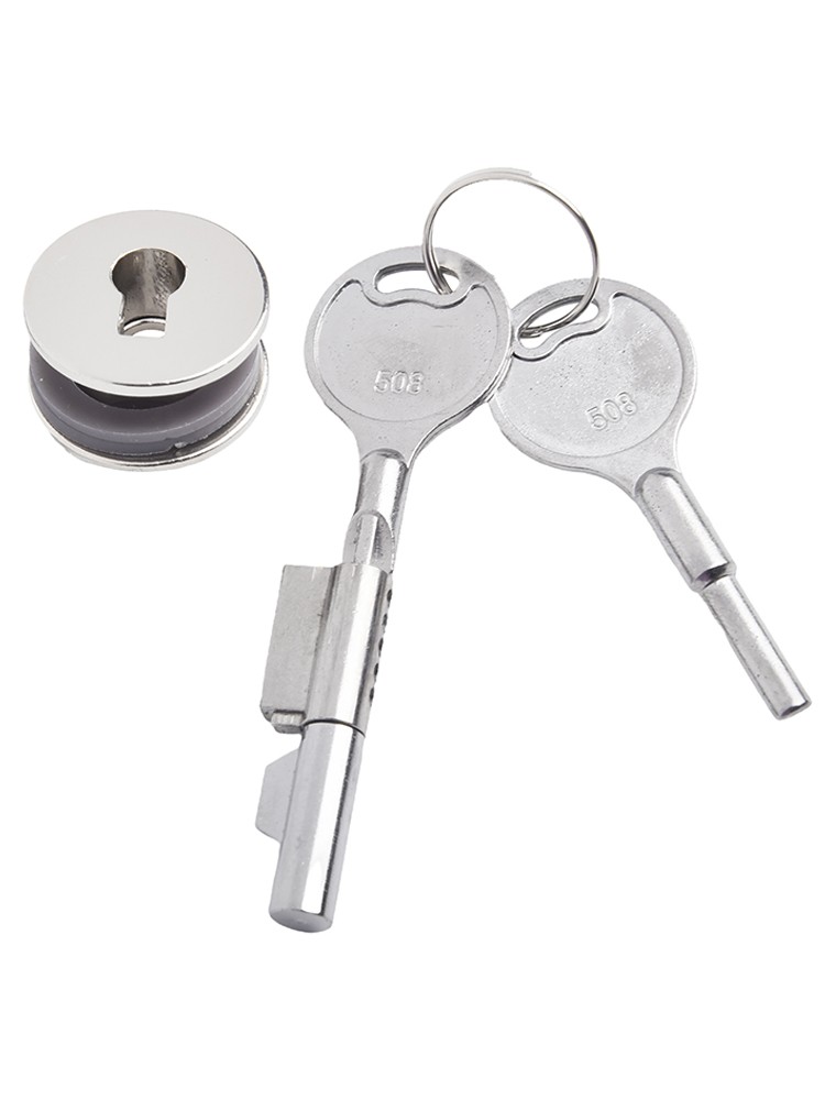 Security with this Sliding Glass Door Lock for Showcase Cabinets