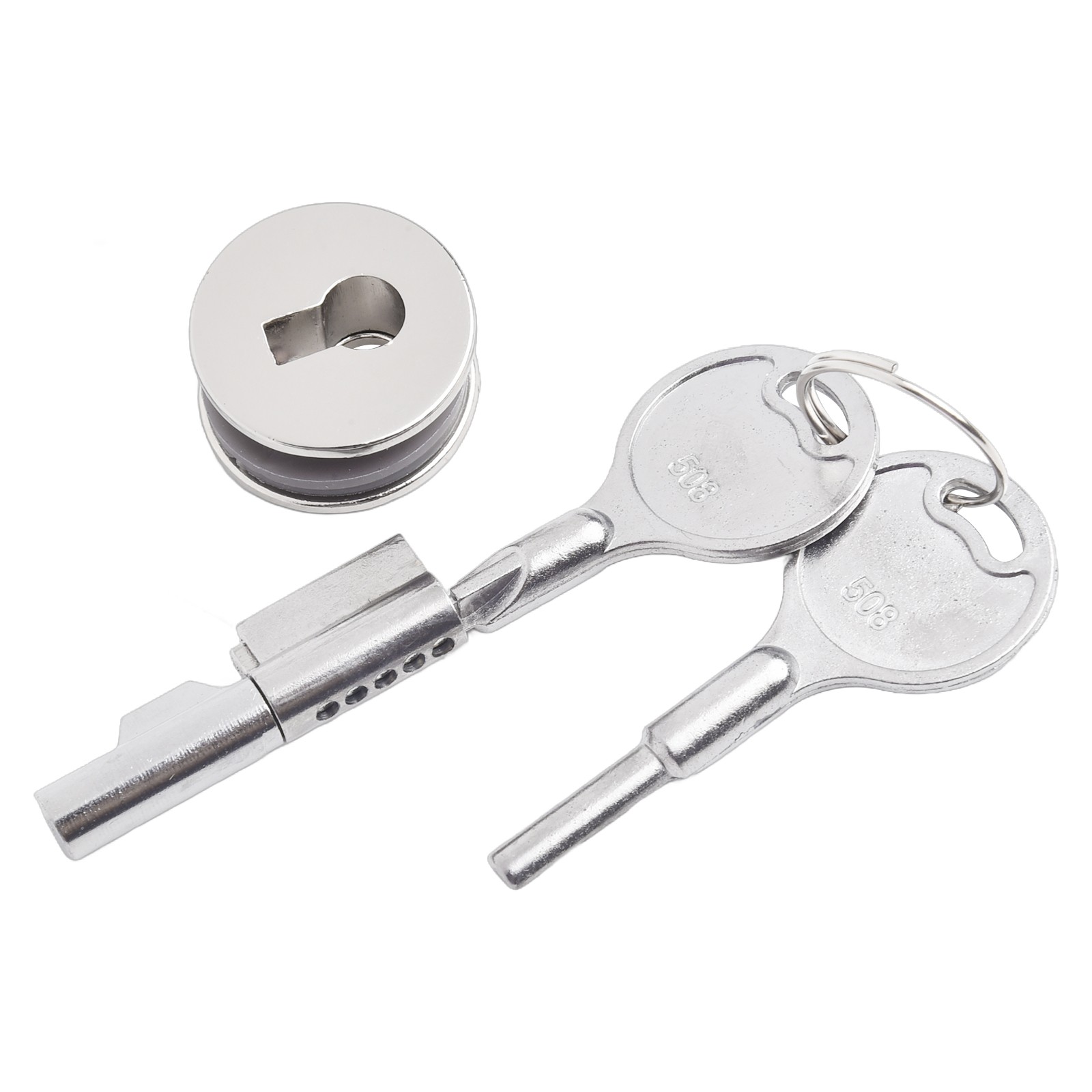 Display case Sliding Glass Door Lock with Keys Counter jewelry cabinet Hardware - Picture 36 of 36