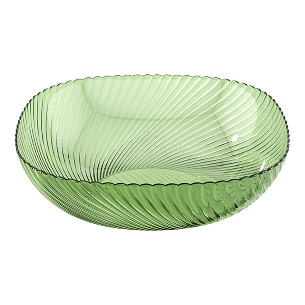 Convenient Stacking Reusable Fruit Dish Large Capacity Transparent Fruit Tray