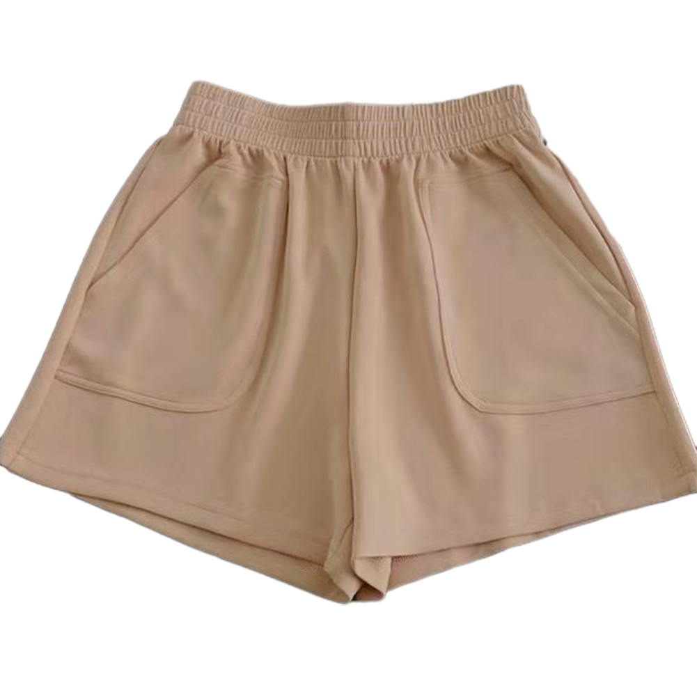 Bequem Kurze Hose Hose Lose Solide Sommer Sport Abneigung Fitnessstudio - Picture 15 of 16