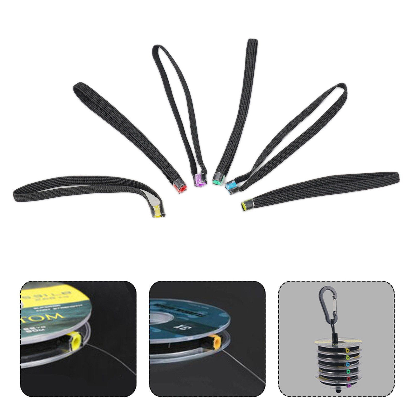 4 Accessoires De Pêche à La Mouche – Tippet Bobine Tenders – Ligne Nylon