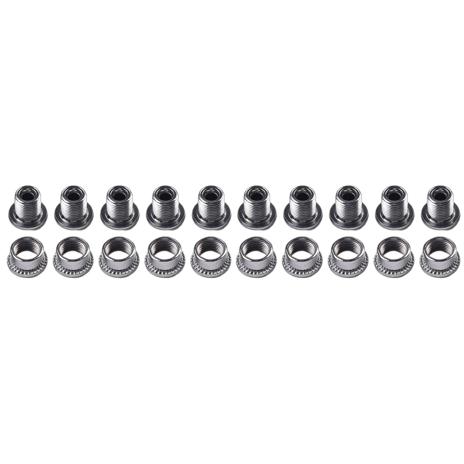 Stainless Steel Chainring Screws Set of 10 Single/Double/Triple Bolts for Bike. - Picture 17 of 36