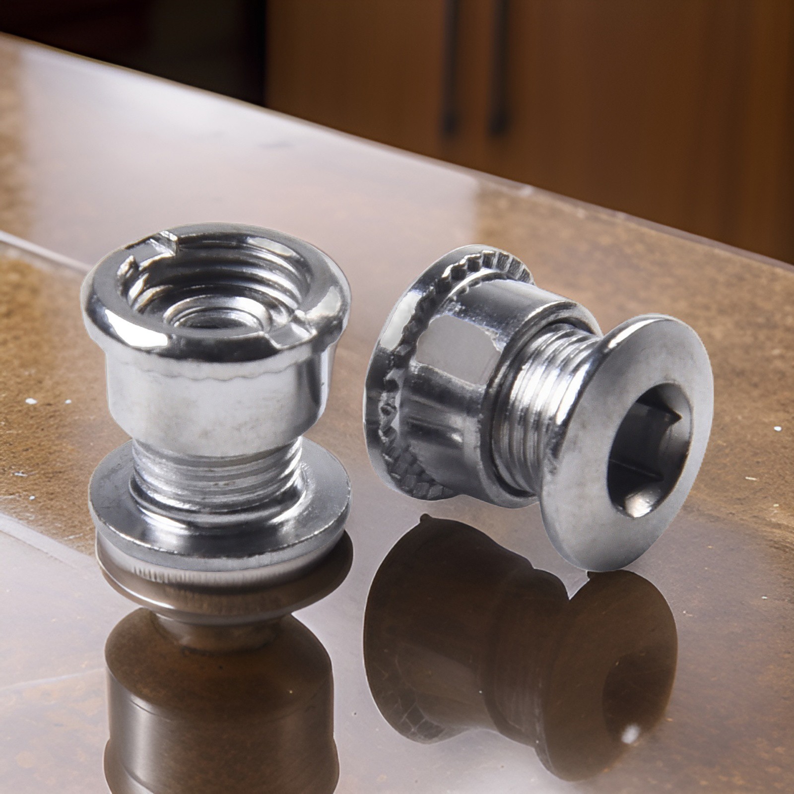 Stainless Steel Chainring Screws Set of 10 Single/Double/Triple Bolts for Bike. - Picture 16 of 36