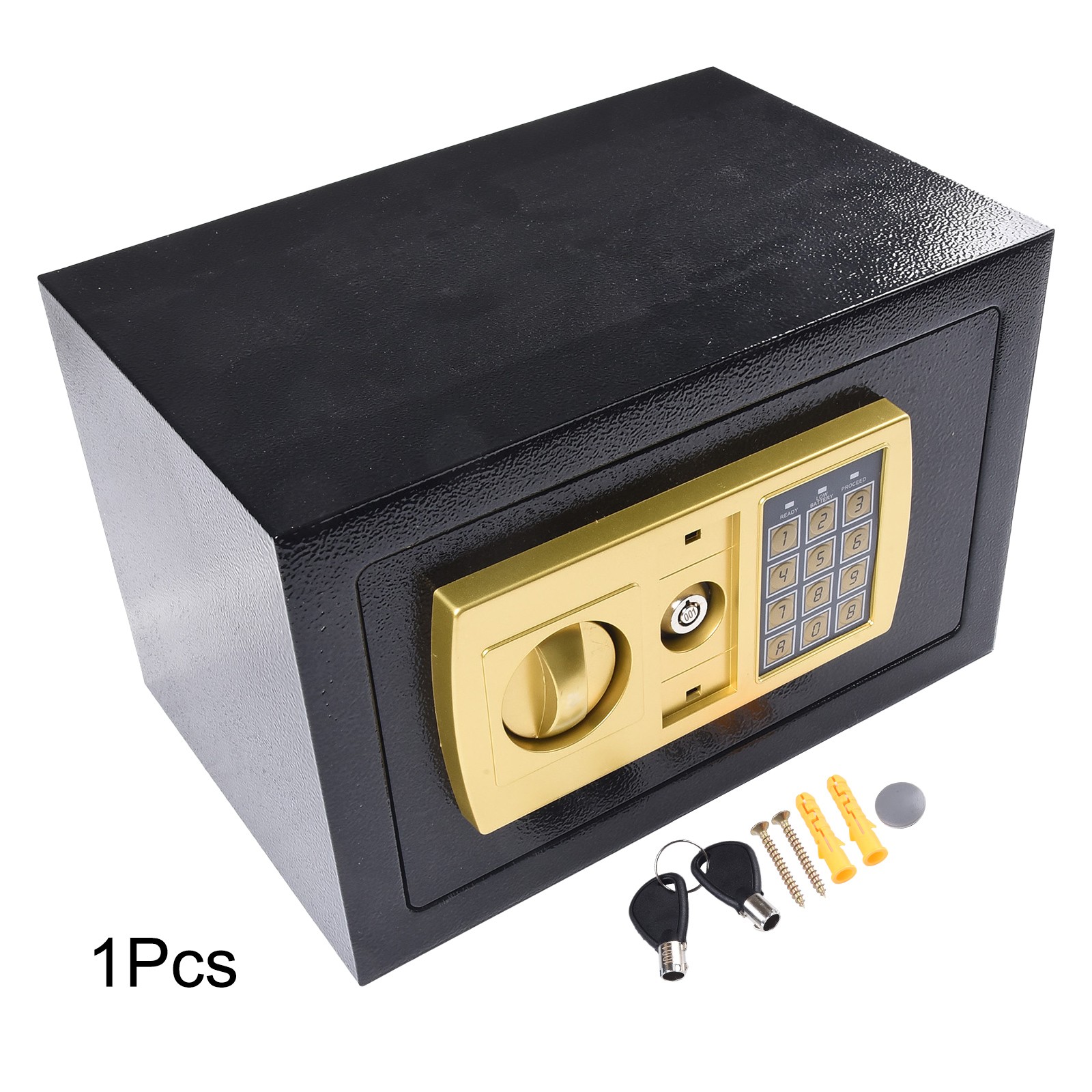 1 Pc Safe Box Small Fireproof Steel Cabinet Waterproof Household Keypad