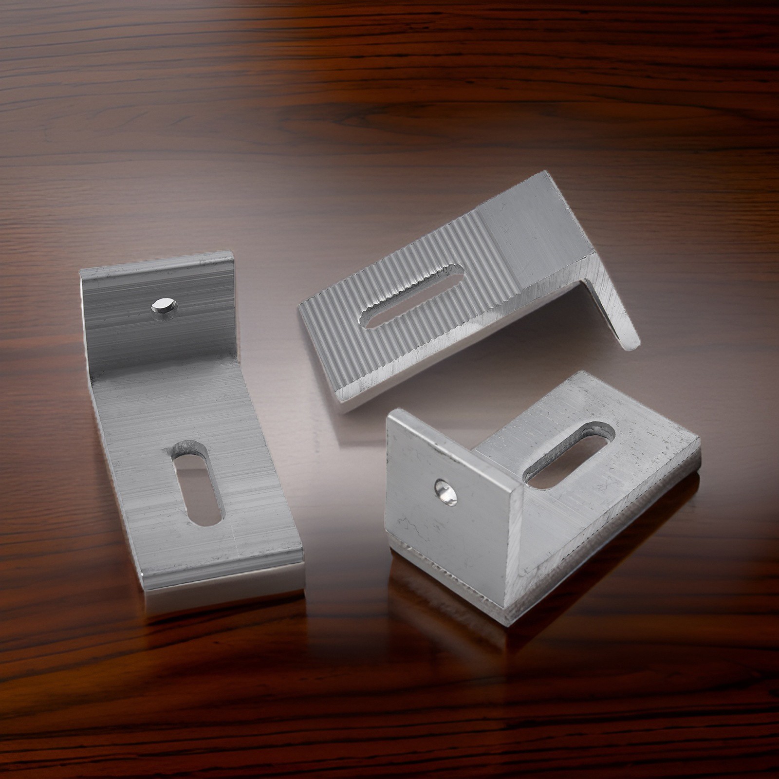Reliable PV Connection Angle for Solar Installations Aluminum Alloy 48 Pack
