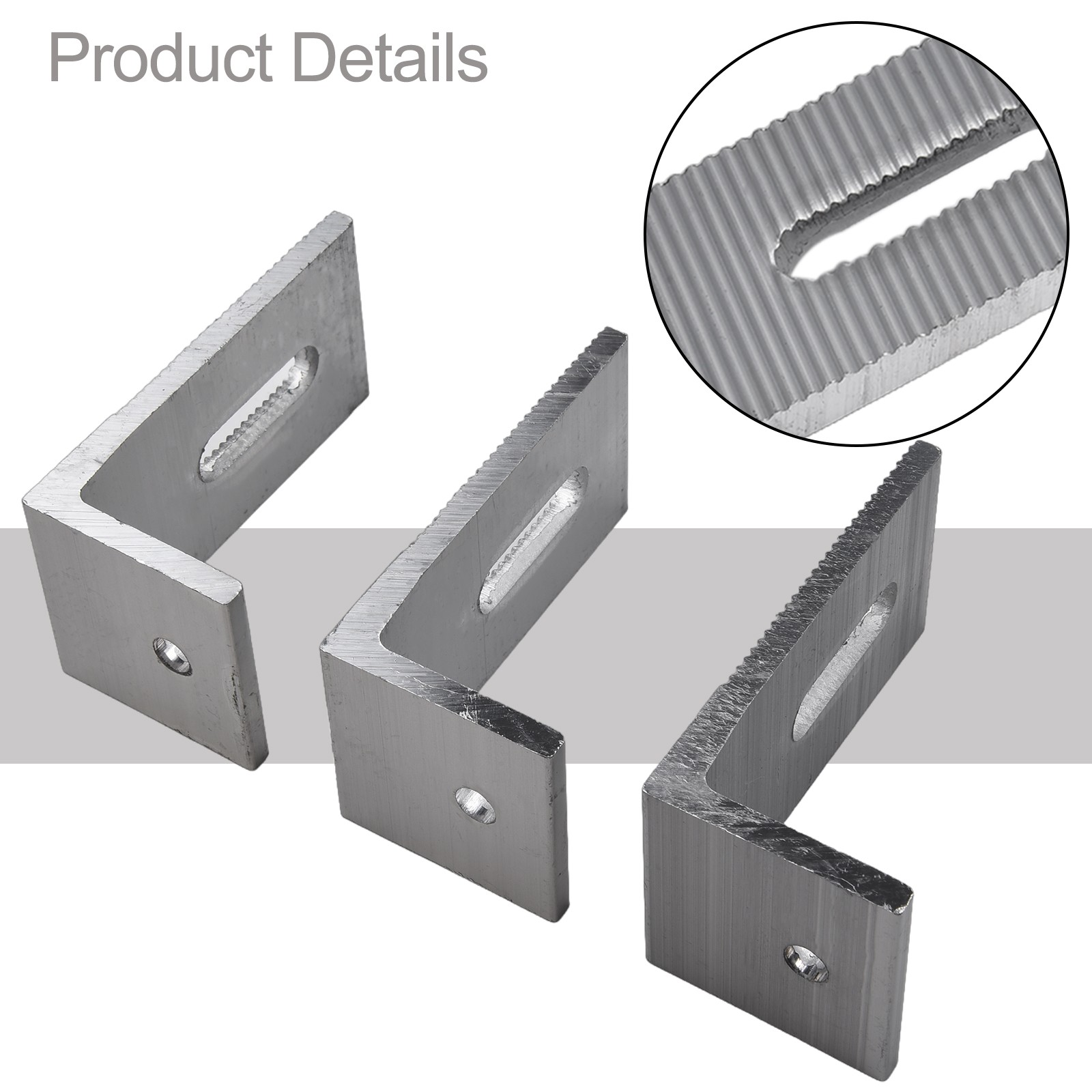 Reliable PV Connection Angle for Solar Installations Aluminum Alloy 48 Pack