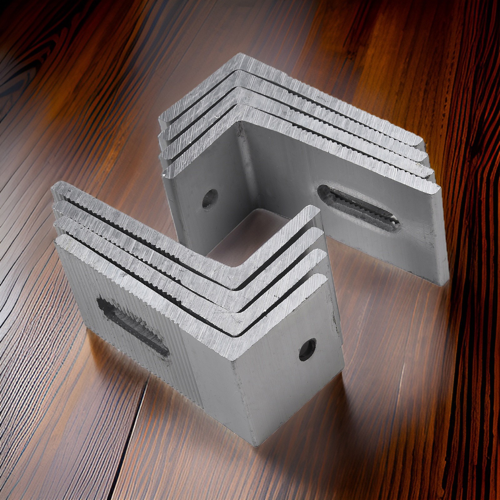 Reliable PV Connection Angle for Solar Installations Aluminum Alloy 48 Pack