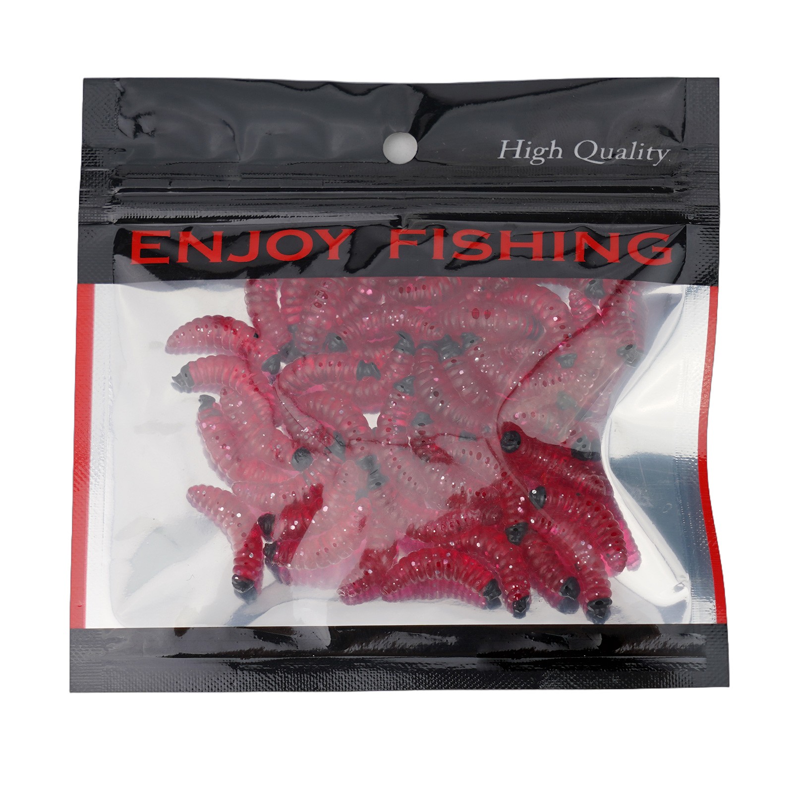 50 pz esche morbide vermi bagliosi gamberetti perfette per la pesca in acque pro - Picture 23 of 50