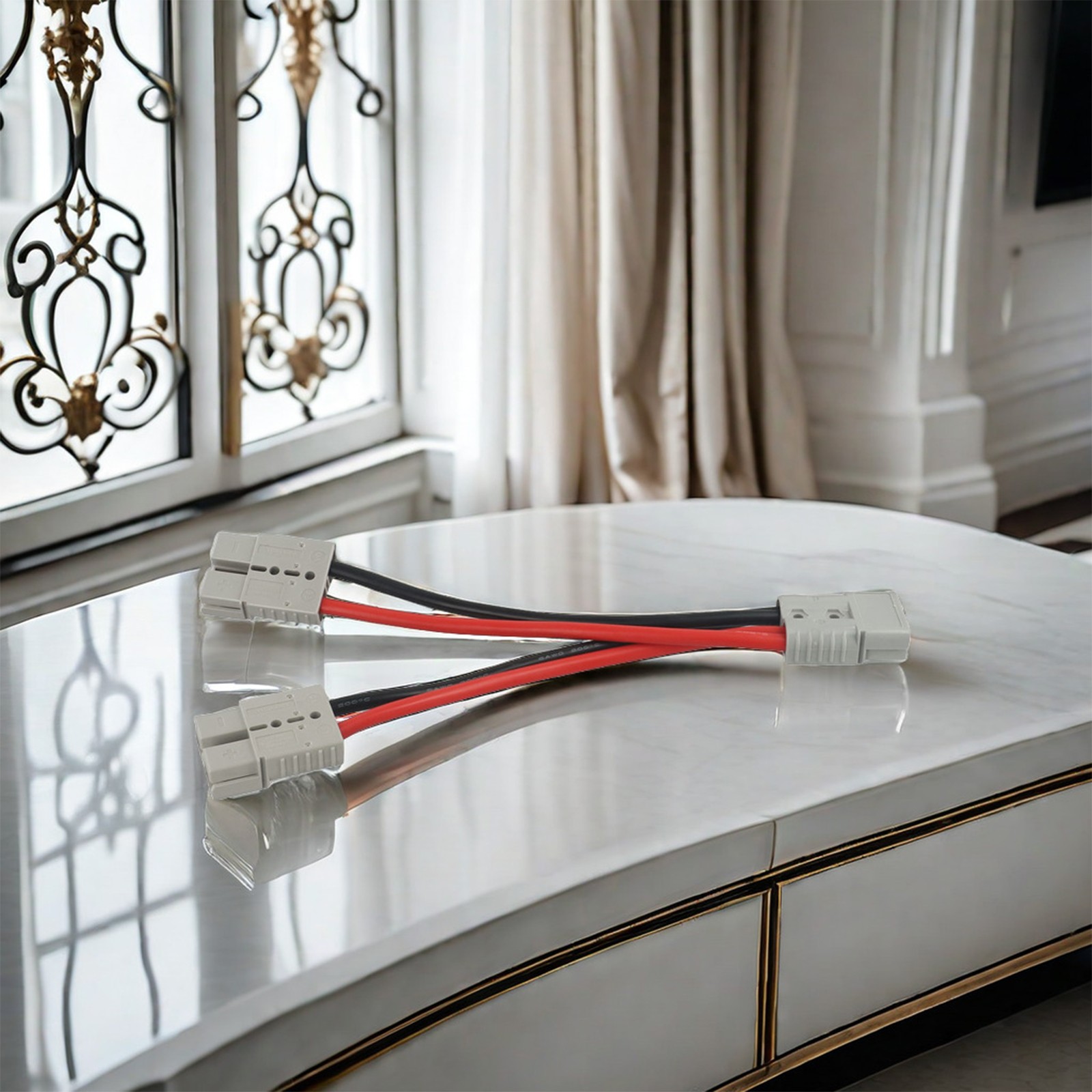 Versatile/ 120A For Anderson Plug// Connector Y Adapter For Large Vehicles//New - Picture 27 of 47