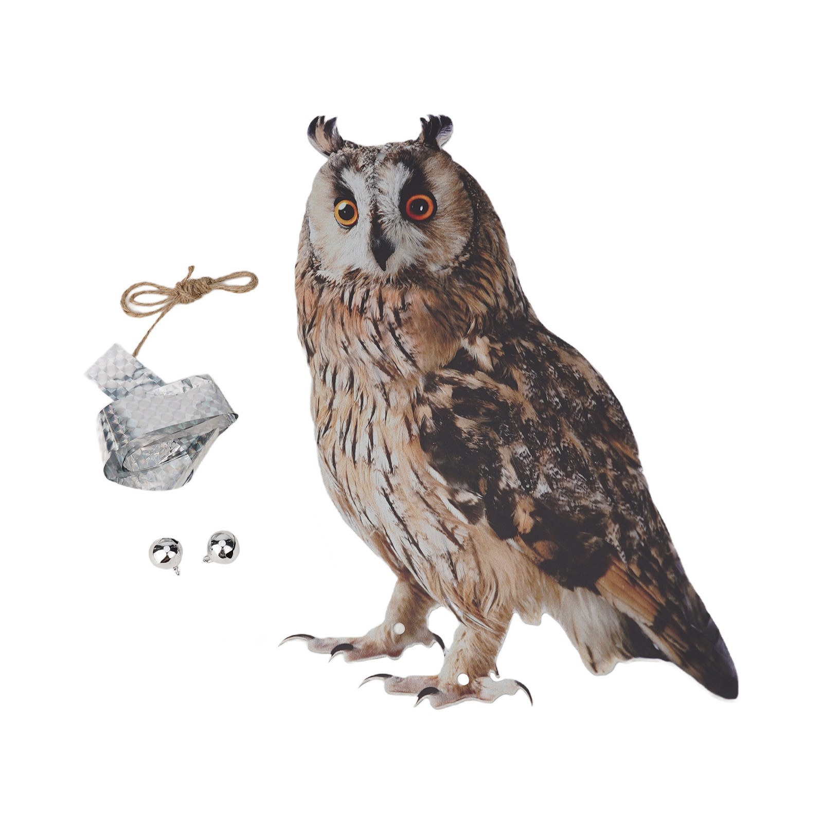 Keep Birds Away with Realistic Owl Statue Rainproof Bird Control Decor - Picture 29 of 35