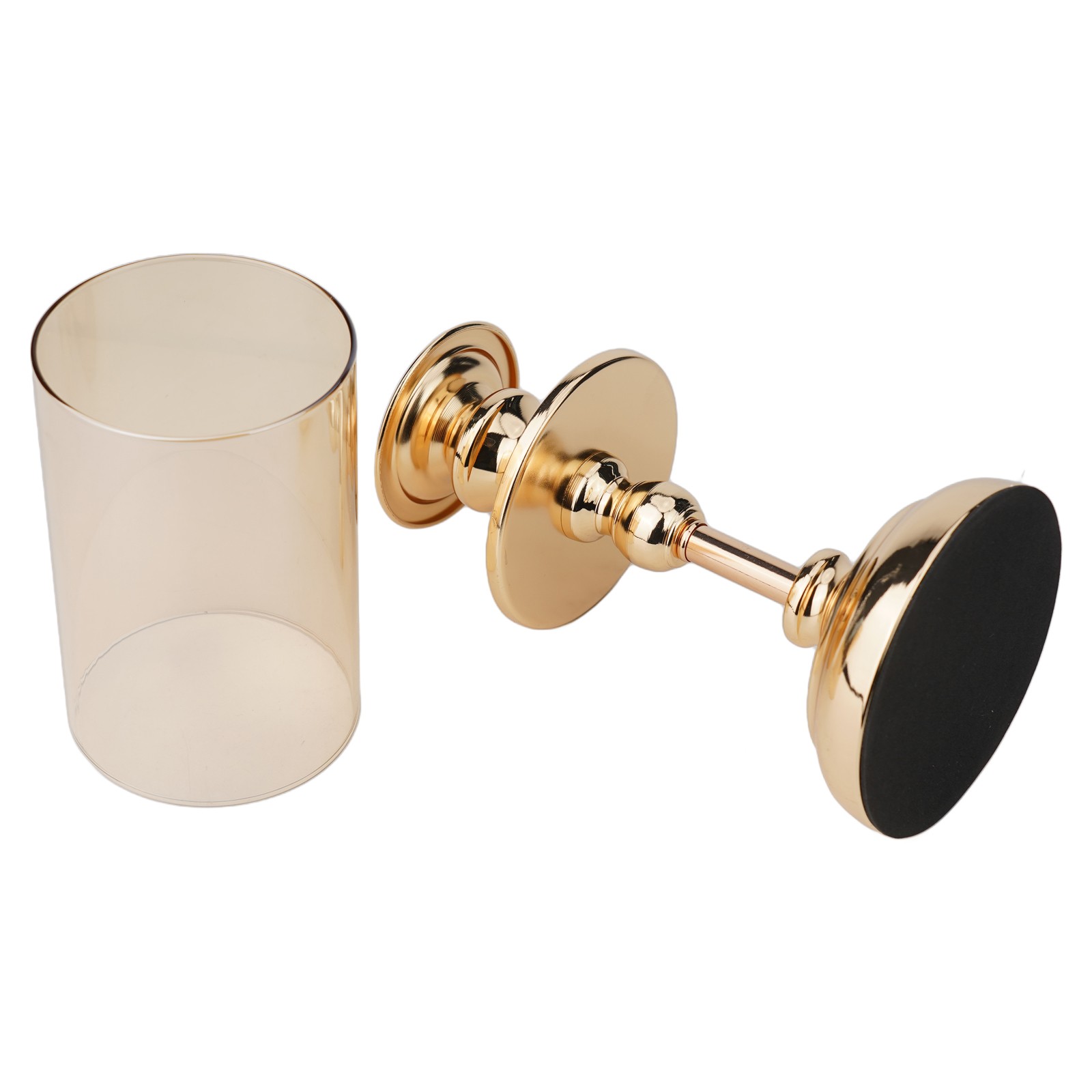 Candle Holder Set Gold Dimensions Dining Table Centerpiece Romantic Atmosphere - Picture 22 of 24